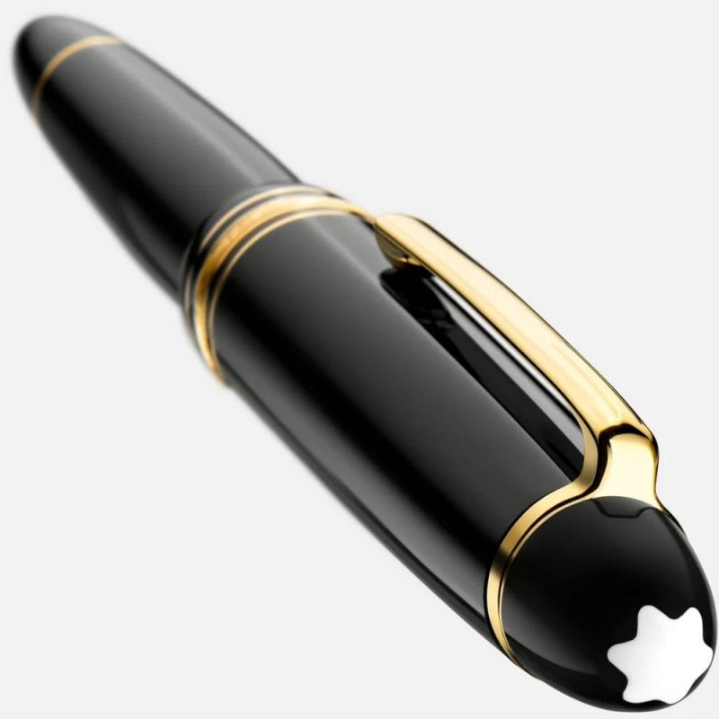 Montblanc - Roller Meisterstück - Resina Nera - Oro