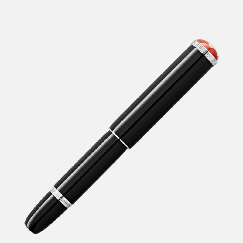 Montblanc - Roller Heritage Rouge Et Noir “Baby” - Nero