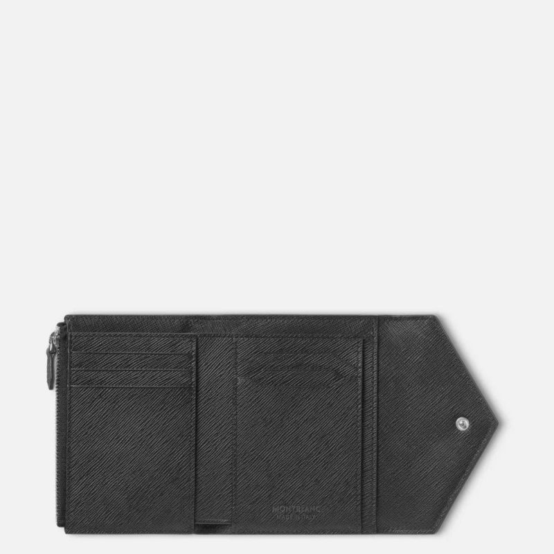Montblanc - Portafoglio Trio - Pelle - Nero