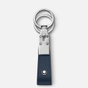 Montblanc - Portachiavi Con Passante - Pelle - Blu