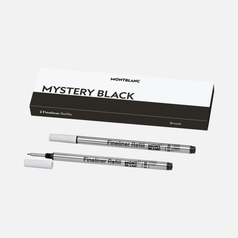 Montblanc - 2 Refill Broad - Mystery Black