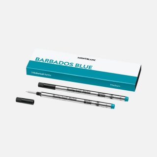 Montblanc - Refill Roller - Blu Caraibi - Medio