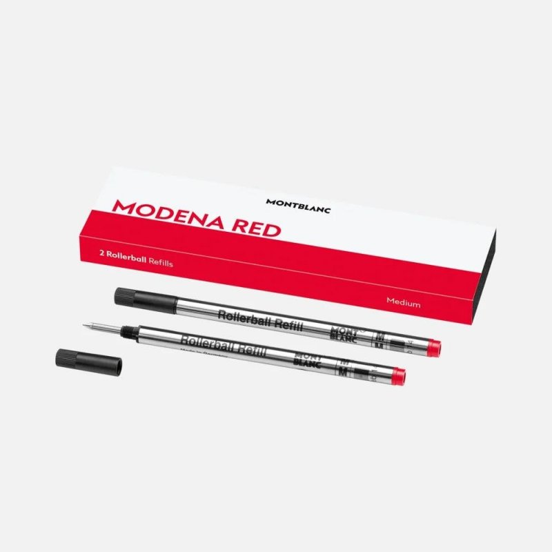 Montblanc - 2 Refill Per Roller Medi - Modena Red