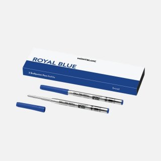 Montblanc - Refill Per Penna A Sfera - Royal Blue - Broad