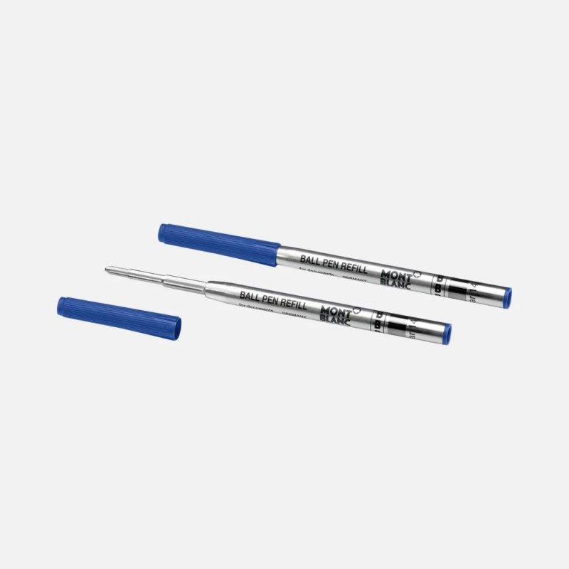 Montblanc - Refill Per Penna A Sfera - Royal Blue - Broad