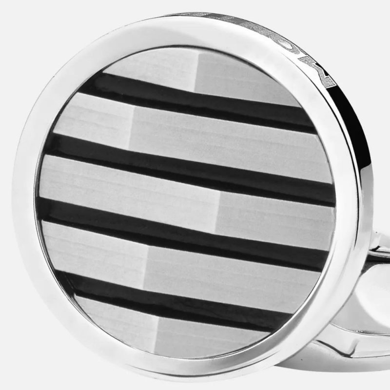 Montblanc - Gemelli Rotondi - Argento - Geometrico