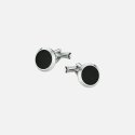 Montblanc - Gemelli Meisterstück - Acciaio - Onice