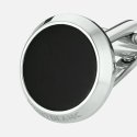 Montblanc - Gemelli Meisterstück - Acciaio - Onice