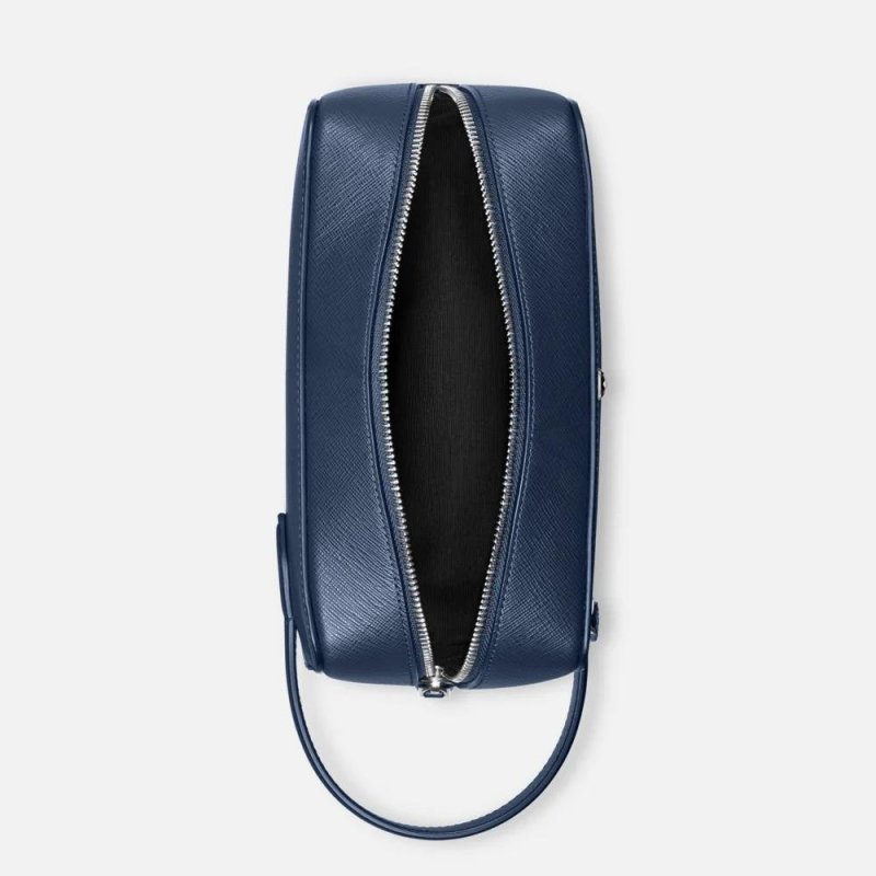Montblanc - Trousse Da Toilette Sartorial - Pelle - Blu