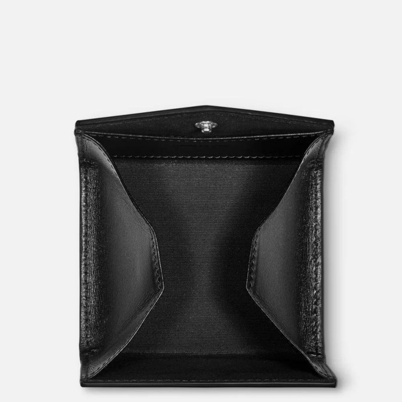 Montblanc - Portamonete Meisterstück - Pelle - Nero
