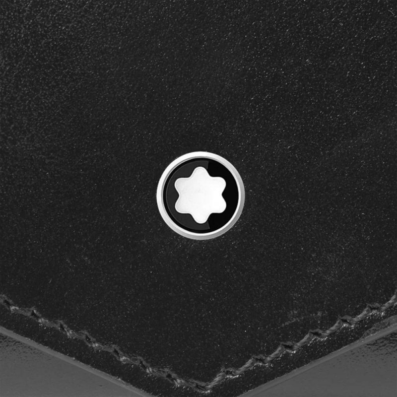 Montblanc - Portamonete Meisterstück - Pelle - Nero