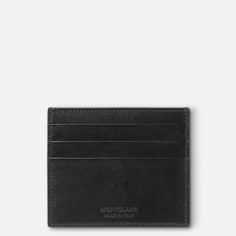 Montblanc - Porta Carte Meisterstück - Pelle - Nero