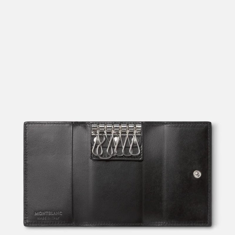 Montblanc - Astuccio Portachiavi - Pelle - Nero