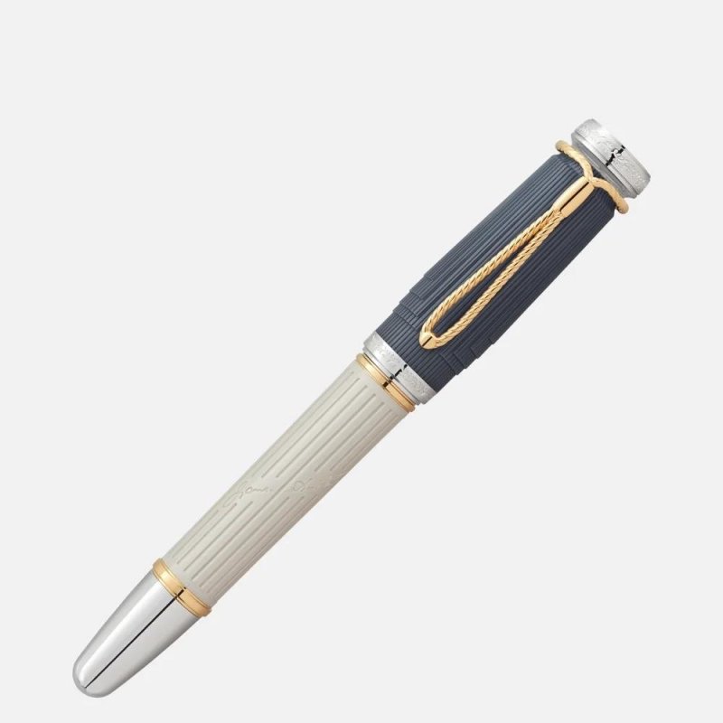 Montblanc - Stilografica Homage Jane Austen - Blue Jeans