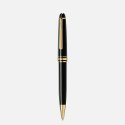Montblanc - Penna Meisterstück - Resina Nera - Oro
