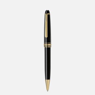 Montblanc - Penna Meisterstück - Resina Nera - Oro