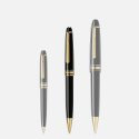 Montblanc - Penna Meisterstück - Resina Nera - Oro