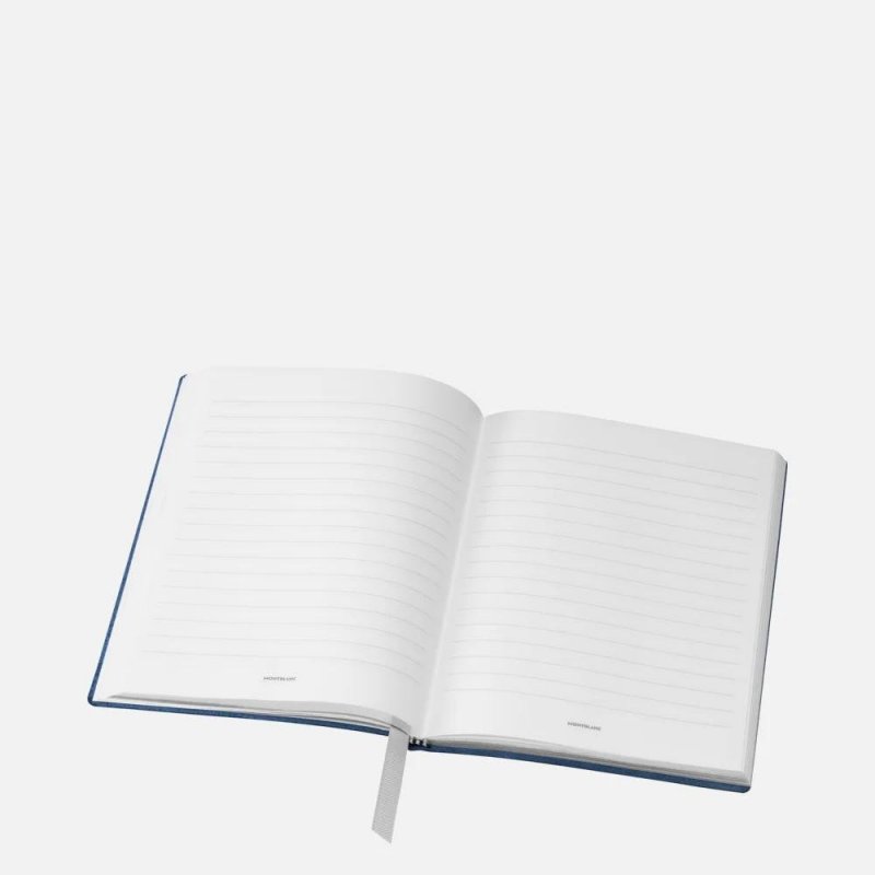 Montblanc - Blocco Note 146 - Indaco - A Righe
