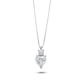 Ambrosia Gioielli - Girocollo Oro - Zircone Cuore