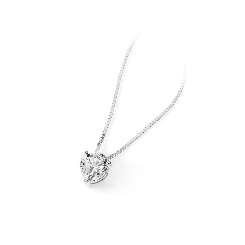 Ambrosia Gioielli - Girocollo Oro - Zircone Cuore