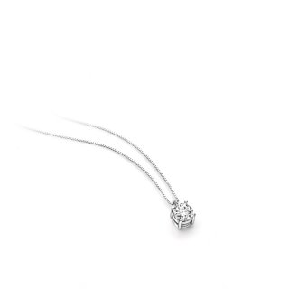 Ambrosia Gioielli - Girocollo Oro Bianco - Zircone