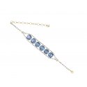 Deliguoro - Choker Praline - Cristalli - Ottone