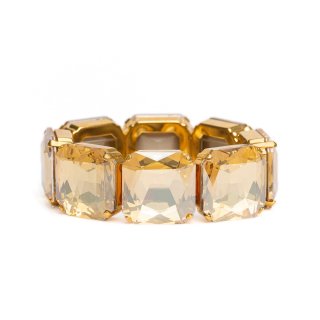 Deliguoro - Bracciale Square Luce - Cristalli