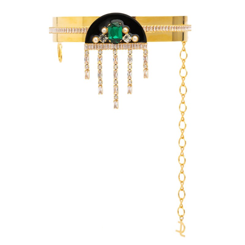 Deliguoro - Choker Rigido Diabolika - Eleganza Unica