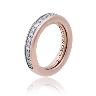 Chimento - Anello Forever Stack Me - Oro Rosa - Diamanti