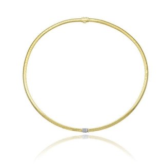Chimento - Collana Girocollo Stardust - Oro 18Kt - Diamanti
