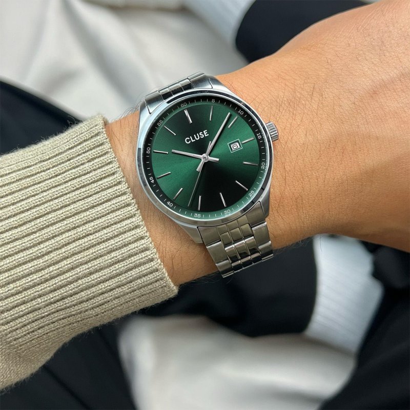 Cluse - Orologio Anthéor - Verde - Acciaio