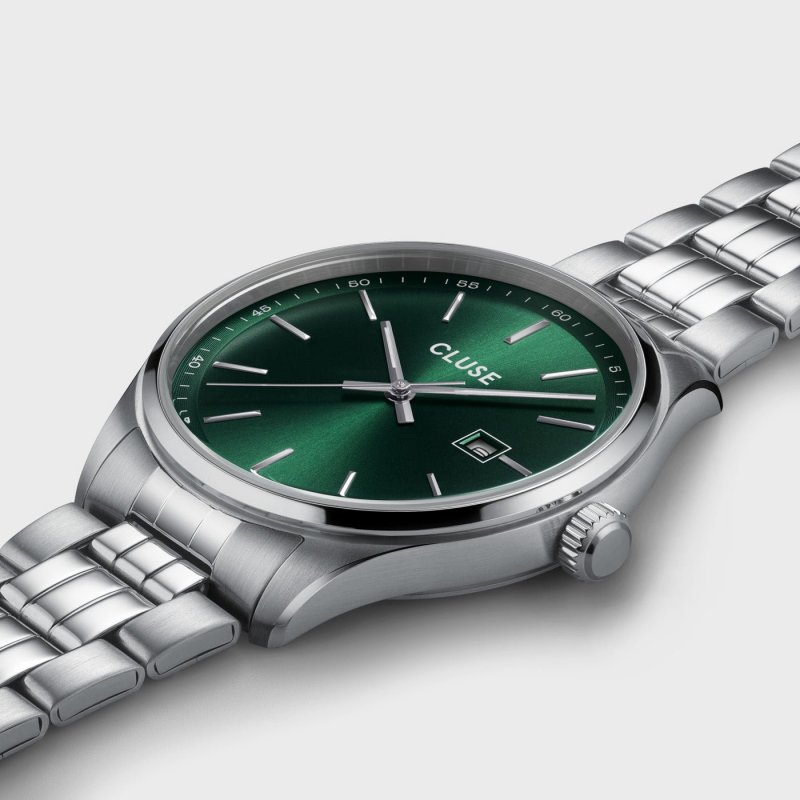 Cluse - Orologio Anthéor - Verde - Acciaio