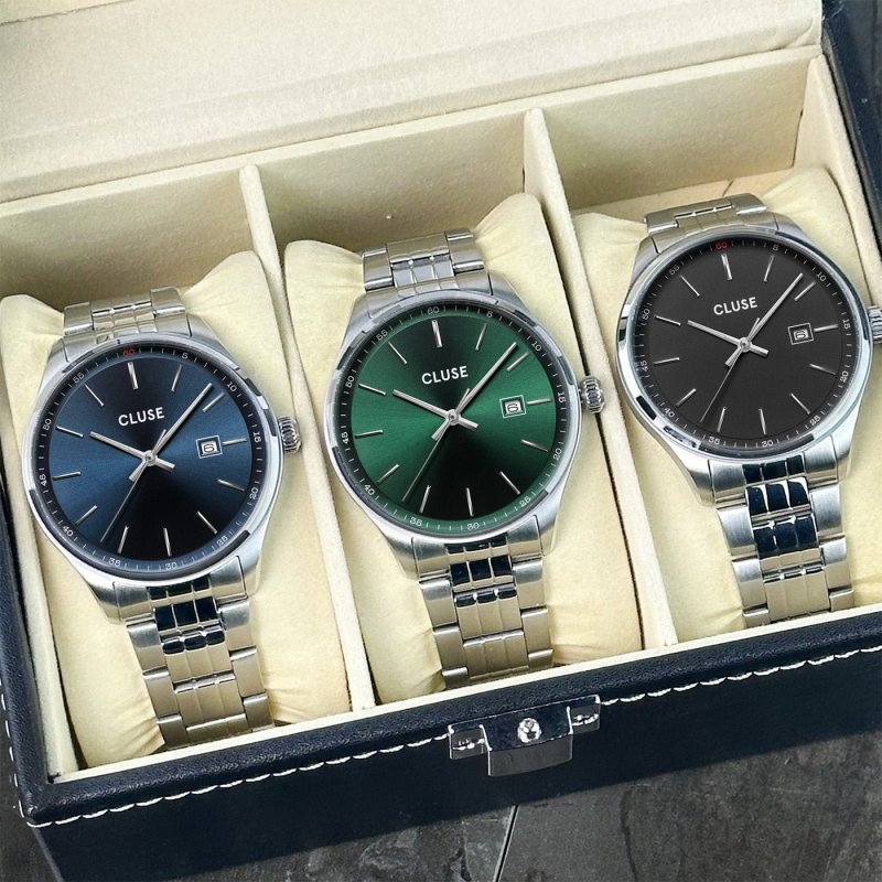 Cluse - Orologio Anthéor - Verde - Acciaio