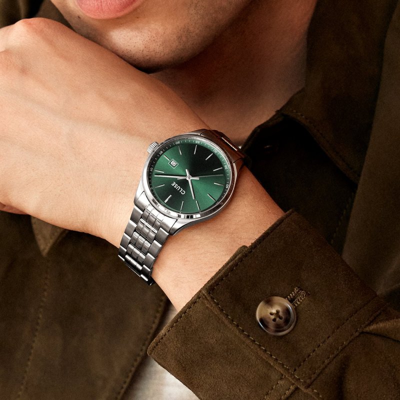 Cluse - Orologio Anthéor - Verde - Acciaio