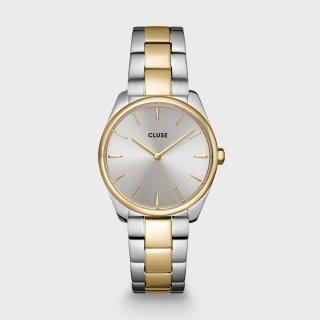 Cluse - Féroce Petite Steel - Eleganza Bicolore