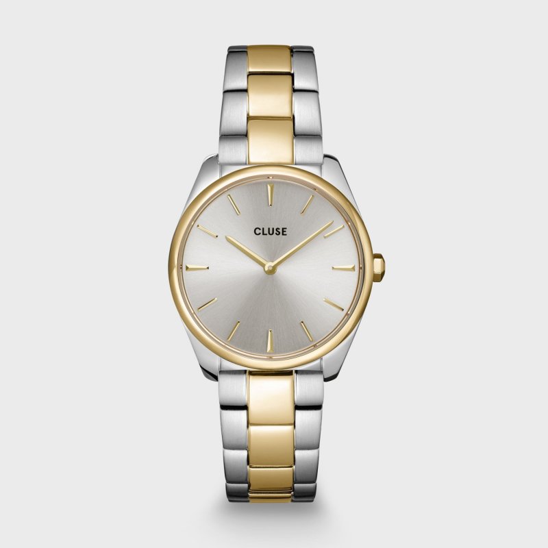 Cluse - Féroce Petite Steel - Eleganza Bicolore