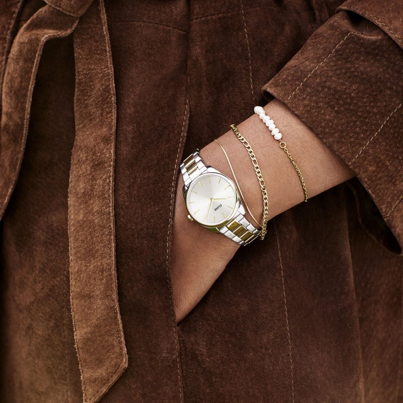 Cluse - Féroce Petite Steel - Eleganza Bicolore