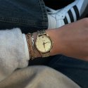 Cluse - Minuit Date Steel - Oro Pieno - Eleganza