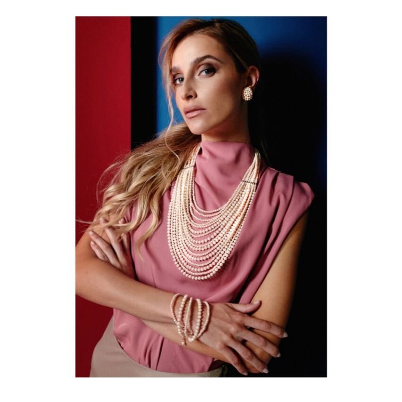 Ottaviani - Collana Con Cristalli - Lunghezza 52Cm