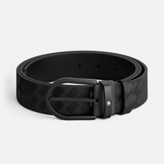 Montblanc - Cintura Pelle Nera - 35Mm - Elegante