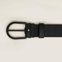 Montblanc - Cintura Pelle Nera - 35Mm - Elegante