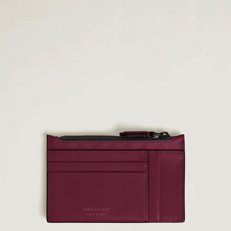 Montblanc - Porta Carte Extreme 3.0 - Pelle - Cassis