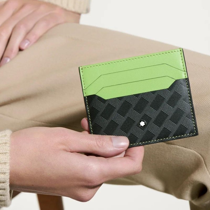 Montblanc - Porta Carte Extreme 3.0 - Nero/Lime