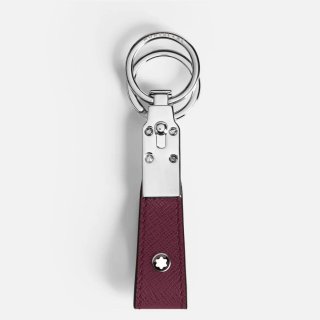 Montblanc - Portachiavi Con Passante - Pelle Cassis