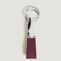 Montblanc - Portachiavi Con Passante - Pelle Cassis