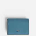 Montblanc - Portafoglio Continental - Pelle Blu