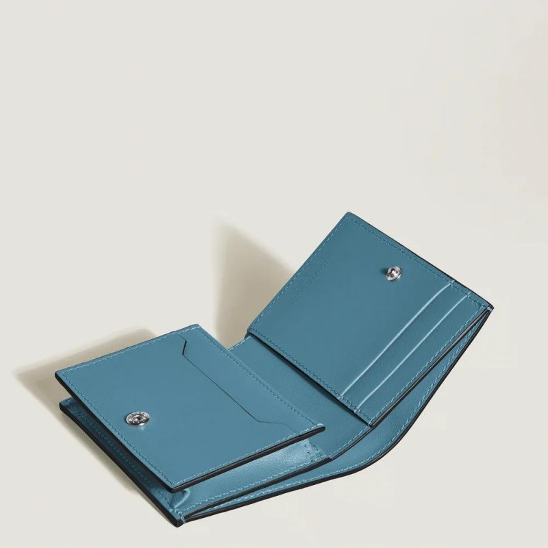 Montblanc - Portafoglio Continental - Pelle Blu