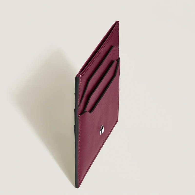 Montblanc - Porta Carte Meisterstück - Pelle Cassis