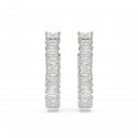 Swarovski - Orecchini Hyperbola - Rodio - Zirconia