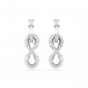 Swarovski - Orecchini Pendenti - Hyperbola - Bianco